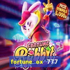 fortune ox 777 fortuna 77